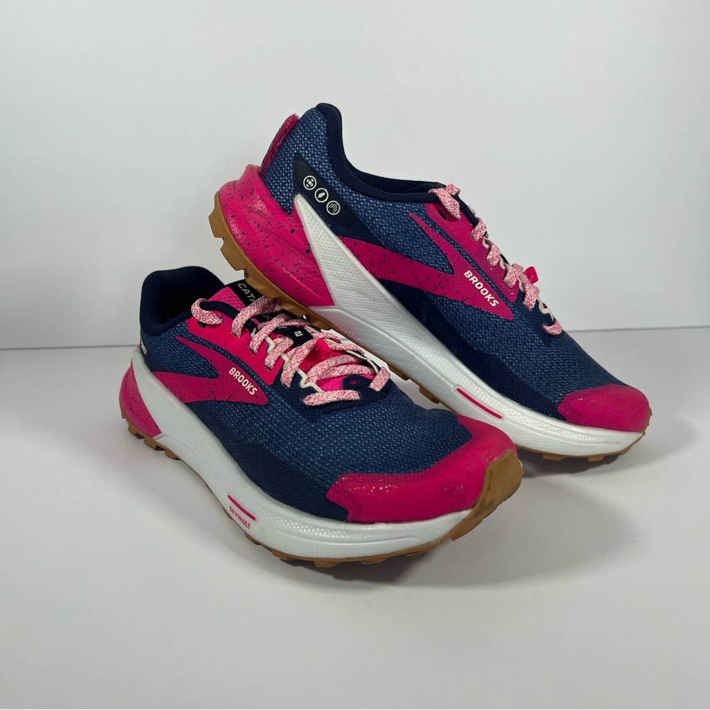 Brooks Catamount 2 Trail Running Shoes Womens Sz 7 Sneakers Athletic Walking - Picture 2 of 16